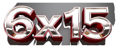 6x15 logo